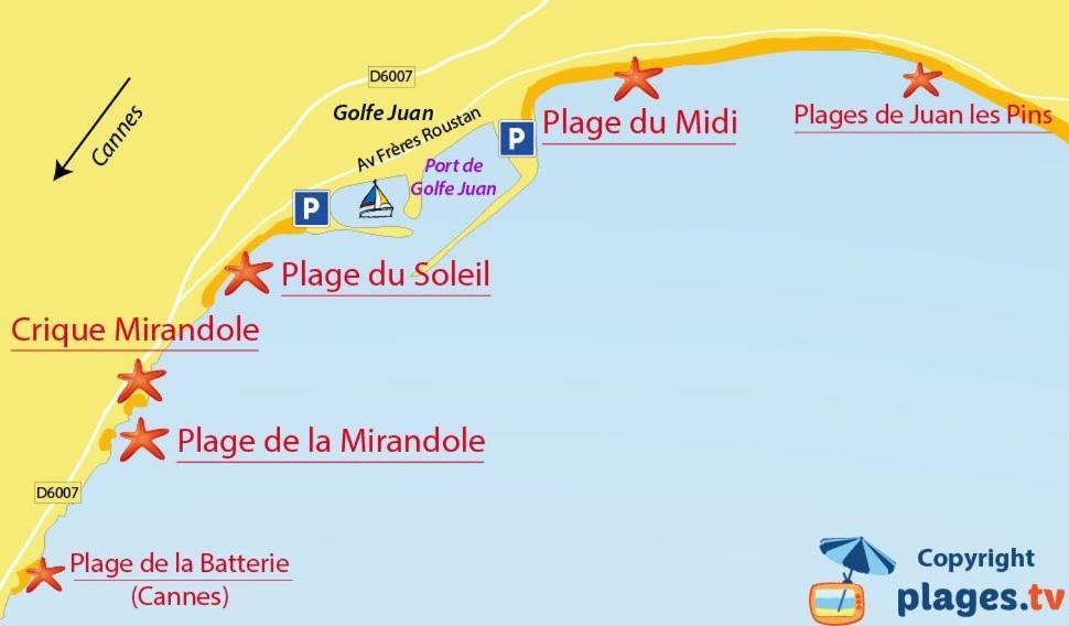 Safari Beach Golfe-Juan Extérieur photo
